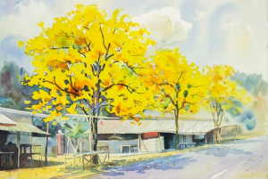 عکس باکیفیت درختان پاییزی